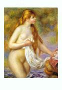 Pierre Renoir Bather with Long Hair Spain oil painting reproduction